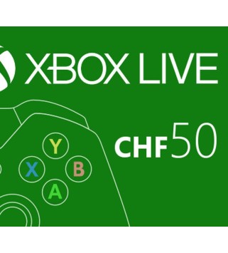 XBOX Live 50 CHF Prepaid Card CH Xbox One Key 
